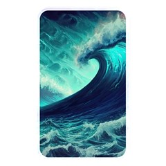 Ai Generated Waves Ocean Sea Tsunami Nautical Fantasy Memory Card Reader (rectangular) by Ravend