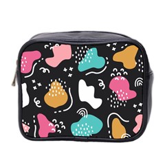 Art Pattern Design Background Print Mini Toiletries Bag (two Sides) by Ravend