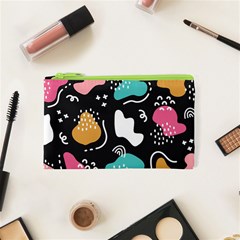 Art Pattern Design Background Print Cosmetic Bag (xs) by Ravend