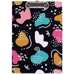 Art Pattern Design Background Print A4 Acrylic Clipboard by Ravend