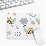 Art Pattern Design Wallpaper Background Print Small Mousepad Front