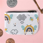 Art Pattern Design Wallpaper Background Print Mini Coin Purse Back