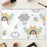 Art Pattern Design Wallpaper Background Print Cosmetic Bag (XXL) Back