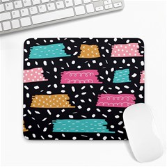 Art Pattern Design Wallpaper Background Print Patterns Large Mousepad