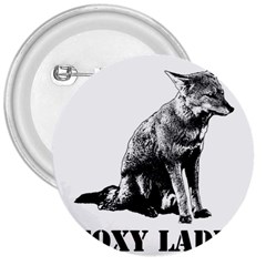 Foxy Lady Concept Illustration 3  Buttons by dflcprintsclothing