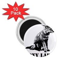 Foxy Lady Concept Illustration 1 75  Magnets (10 Pack)  by dflcprintsclothing