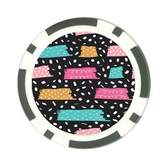 Art Pattern Design Wallpaper Background Print Patterns Poker Chip Card Guard (10 pack)