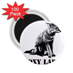 Foxy Lady Concept Illustration 2 25  Magnets (100 Pack)  by dflcprintsclothing