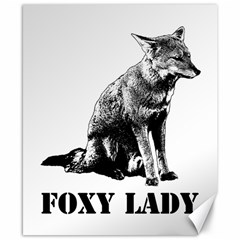 Foxy Lady Concept Illustration Canvas 8  X 10  by dflcprintsclothing