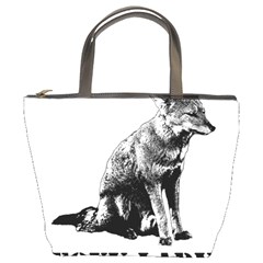 Foxy Lady Concept Illustration Bucket Bag by dflcprintsclothing