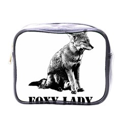 Foxy Lady Concept Illustration Mini Toiletries Bag (one Side)