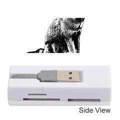 Foxy Lady Concept Illustration Memory Card Reader (stick)