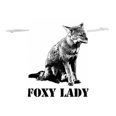 Foxy Lady Concept Illustration Lightweight Drawstring Pouch (s) by dflcprintsclothing