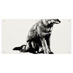 Foxy Lady Concept Illustration Banner and Sign 4  x 2  Front