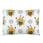 Art Bee Pattern Design Wallpaper Background Pillow Case 26.62 x18.9  Pillow Case