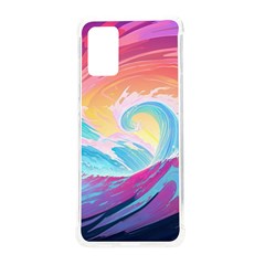 Ai Generated Waves Ocean Sea Tsunami Nautical Samsung Galaxy S20plus 6 7 Inch Tpu Uv Case by Ravend