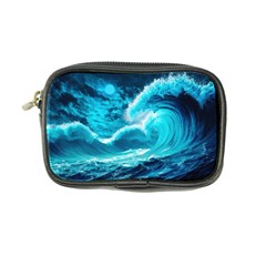 Ai Generated Waves Ocean Sea Tsunami Nautical Sea Coin Purse by Ravend