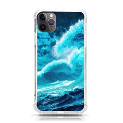 Ai Generated Waves Ocean Sea Tsunami Nautical Sea Iphone 11 Pro Max 6 5 Inch Tpu Uv Print Case