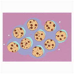 Cookies Chocolate Chips Chocolate Cookies Sweets Large Glasses Cloth by Ravend