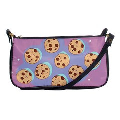 Cookies Chocolate Chips Chocolate Cookies Sweets Shoulder Clutch Bag by Ravend