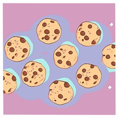 Cookies Chocolate Chips Chocolate Cookies Sweets Wooden Puzzle Square by Ravend