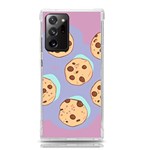 Cookies Chocolate Chips Chocolate Cookies Sweets Samsung Galaxy Note 20 Ultra TPU UV Case Front