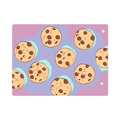 Cookies Chocolate Chips Chocolate Cookies Sweets One Side Premium Plush Fleece Blanket (mini)