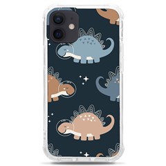 Dino Art Pattern Design Wallpaper Background Iphone 12 Mini Tpu Uv Print Case	 by Ravend