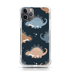 Dino Art Pattern Design Wallpaper Background Iphone 11 Pro 5 8 Inch Tpu Uv Print Case