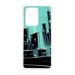 Buildings City Urban Destruction Background Samsung Galaxy S20 Ultra 6 9 Inch Tpu Uv Case by Ravend