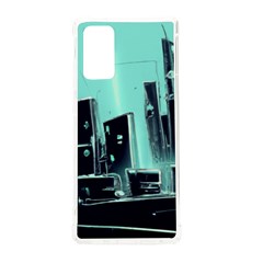 Buildings City Urban Destruction Background Samsung Galaxy Note 20 Tpu Uv Case by Ravend