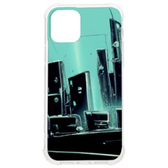 Buildings City Urban Destruction Background Iphone 12/12 Pro Tpu Uv Print Case by Ravend