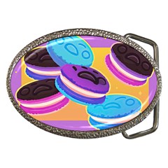 Cookies Chocolate Cookies Sweets Snacks Baked Goods Food Belt Buckles by Ravend