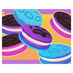 Cookies Chocolate Cookies Sweets Snacks Baked Goods Food Premium Plush Fleece Blanket (medium) by Ravend