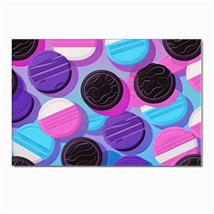 Cookies Chocolate Cookies Sweets Snacks Baked Goods Postcard 4 x 6  (pkg Of 10) by Ravend