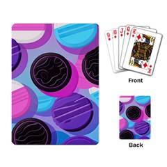 Cookies Chocolate Cookies Sweets Snacks Baked Goods Playing Cards Single Design (rectangle) by Ravend