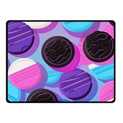 Cookies Chocolate Cookies Sweets Snacks Baked Goods One Side Fleece Blanket (small) by Ravend