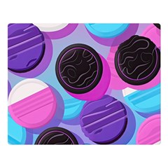 Cookies Chocolate Cookies Sweets Snacks Baked Goods Premium Plush Fleece Blanket (large) by Ravend