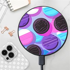 Cookies Chocolate Cookies Sweets Snacks Baked Goods Wireless Fast Charger(black) by Ravend