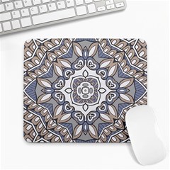 Flower Art Decorative Mandala Pattern Ornamental Large Mousepad by Ravend