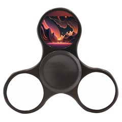 Fire Flame Burn Hot Heat Light Burning Orange Finger Spinner by Ravend