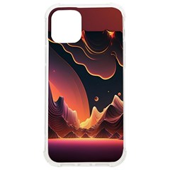 Fire Flame Burn Hot Heat Light Burning Orange Iphone 12/12 Pro Tpu Uv Print Case by Ravend