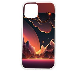 Fire Flame Burn Hot Heat Light Burning Orange Iphone 12 Pro Max Tpu Uv Print Case by Ravend