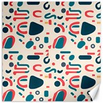 Shapes Pattern  Canvas 12  x 12  11.4 x11.56  Canvas - 1