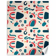 Shapes Pattern  Canvas 12  X 16  by Sobalvarro