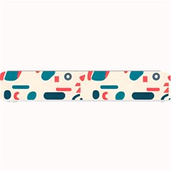 Shapes Pattern  Small Bar Mat by Sobalvarro