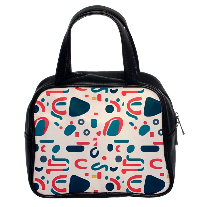 Shapes Pattern  Classic Handbag (Two Sides)