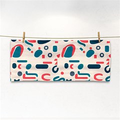 Shapes Pattern  Hand Towel by Sobalvarro