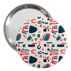 Shapes Pattern  3  Handbag Mirrors by Sobalvarro