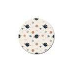 Space Planets Art Pattern Design Wallpaper Golf Ball Marker (4 pack) Front